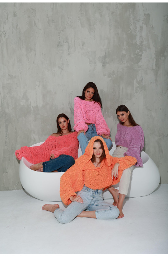 Happy Velvety knitted blouse