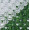glassy white and green 