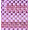 lavender and glassy pink 